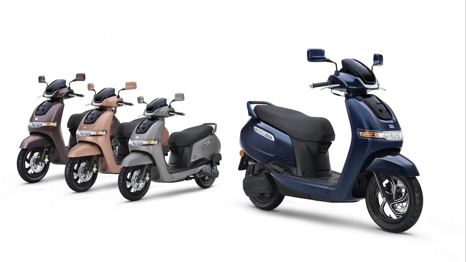 TVS’ new e-scooter iQube has been launched in three trims - TVS iQube, iQube S and iQube ST. TVS’ new e-scooter iQube has been launched in three trims - TVS iQube, iQube S and iQube ST.
