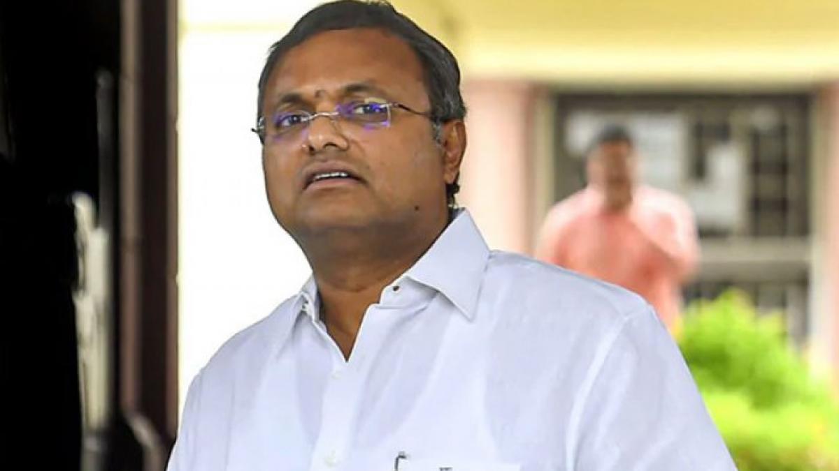 The Central Bureau of Investigation (CBI), on Wednesday, had booked Congress MP Karti Chidambaram on charges of illegally obtaining visas for over 250 Chinese nationals when his father, P Chidambaram, was Home Minister in 2011. The Central Bureau of Investigation (CBI), on Wednesday, had booked Congress MP Karti Chidambaram on charges of illegally obtaining visas for over 250 Chinese nationals when his father, P Chidambaram, was Home Minister in 2011.