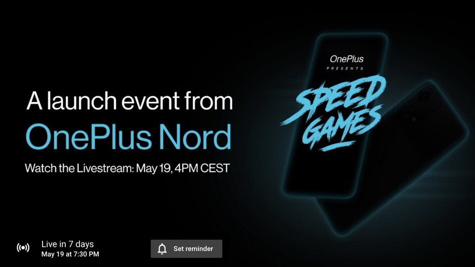The OnePlus Nord 2T is coming on May 19. (Image credit: Mukul Sharma/Twitter) The OnePlus Nord 2T is coming on May 19. (Image credit: Mukul Sharma/Twitter)