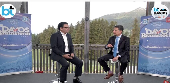 Renjen shared these insights during an exclusive interaction with Business Today’s managing editor Siddharth Zarabi on the sidelines of the World Economic Forum in Davos. Renjen shared these insights during an exclusive interaction with Business Today’s managing editor Siddharth Zarabi on the sidelines of the World Economic Forum in Davos.