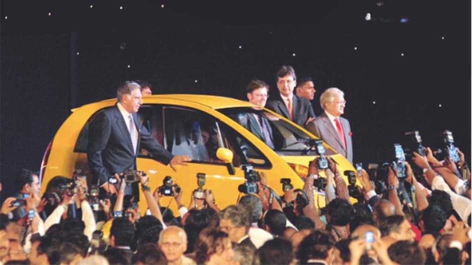 Ratan Tata reminisces about Tata Nano Ratan Tata reminisces about Tata Nano