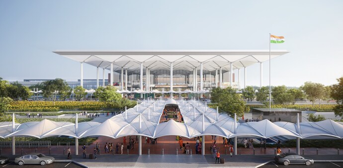 In the first phase of what would be the country’s largest airport once it’s ready by September 2024, more than 80 acres of land has been set aside on the eastern side for a large warehousing and logistics facility. In the first phase of what would be the country’s largest airport once it’s ready by September 2024, more than 80 acres of land has been set aside on the eastern side for a large warehousing and logistics facility.