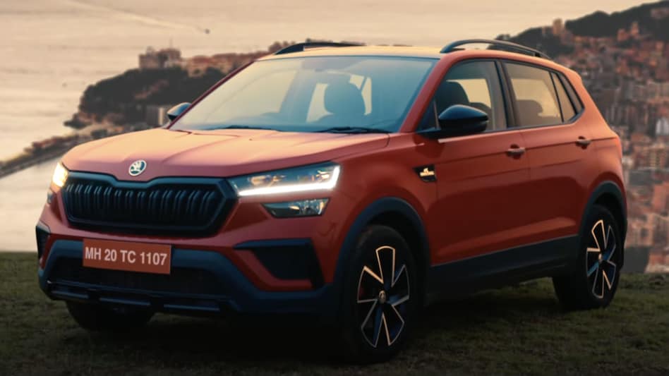 Kushaq’s Monte Carlo edition now sports a new digital instrument cluster with red graphics to match the overall theme. Kushaq’s Monte Carlo edition now sports a new digital instrument cluster with red graphics to match the overall theme.