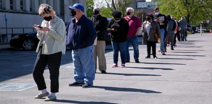 There was a jump of 6,728 in claims in Kentucky, while California reported an increase of 3,315. There was a jump of 6,728 in claims in Kentucky, while California reported an increase of 3,315.
