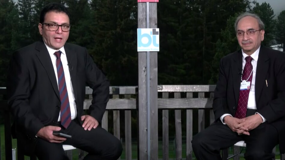 SBI Chairperson Dinesh Khara was speaking at an exclusive interaction with Business Today TV’s Managing Editor Siddharth Zarabi at WEF meeting at Davos, SBI Chairperson Dinesh Khara was speaking at an exclusive interaction with Business Today TV’s Managing Editor Siddharth Zarabi at WEF meeting at Davos,