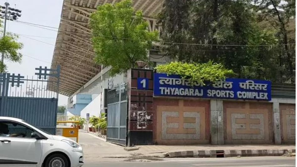 Delhi's Thyagraj Stadium Delhi's Thyagraj Stadium