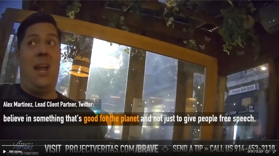 (Photo: Twitter/Project Veritas) (Photo: Twitter/Project Veritas)