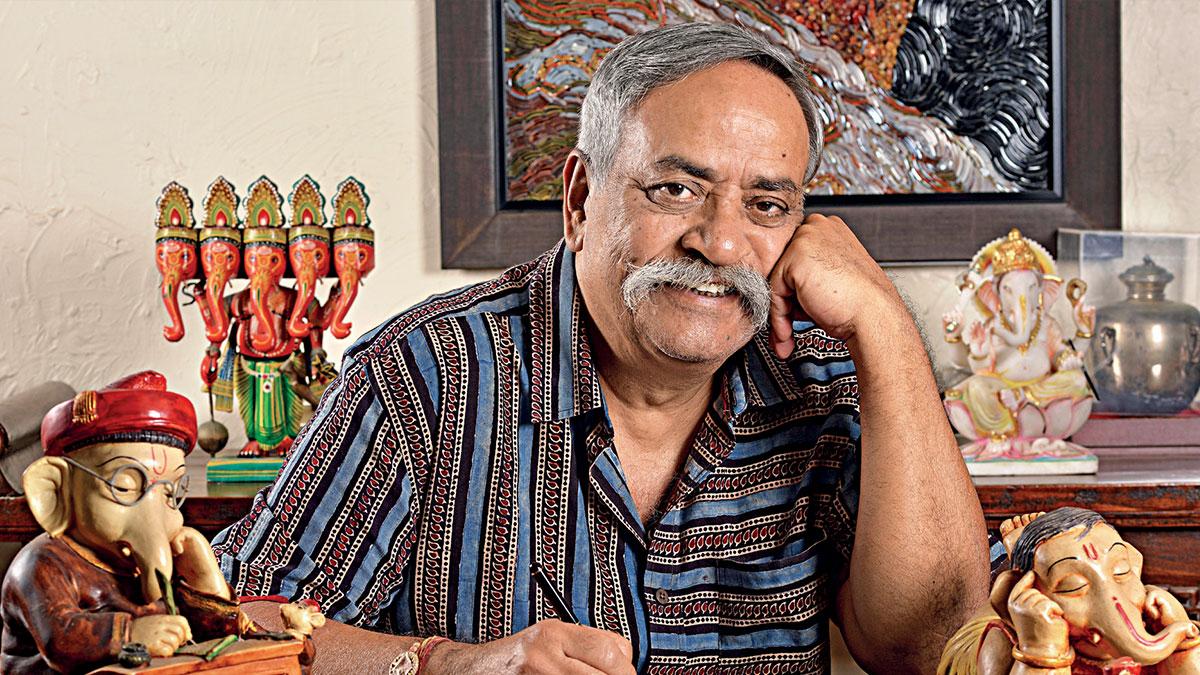 Ad man Piyush Pandey and his love for Ganesha idols Ad man Piyush Pandey and his love for Ganesha idols