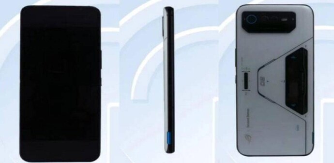 The Asus ROG Phone 6 as spotted in TENAA The Asus ROG Phone 6 as spotted in TENAA