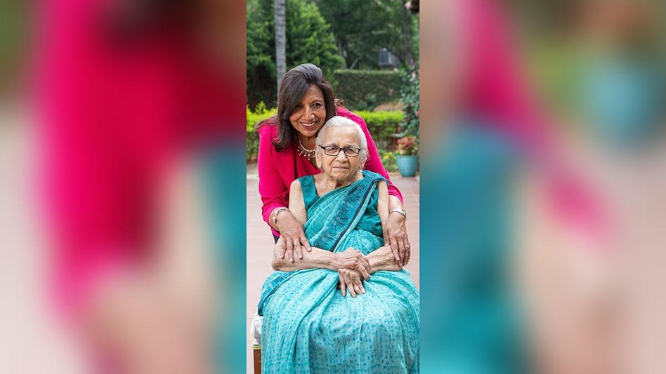 Kiran Mazumdar-Shaw shares news of mother's demise; writes heartfelt message (Photo: Kiran Mazumdar-Shaw's Twitter handle) Kiran Mazumdar-Shaw shares news of mother's demise; writes heartfelt message (Photo: Kiran Mazumdar-Shaw's Twitter handle)