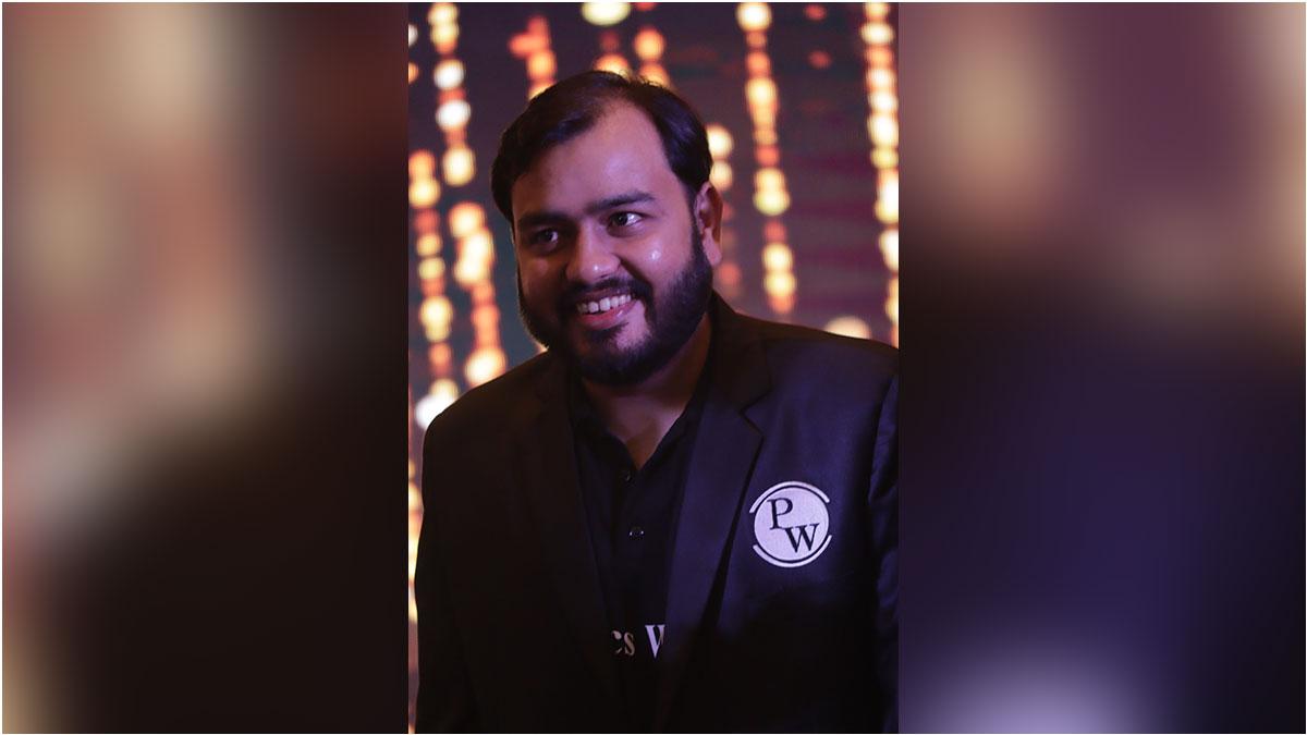 Founder and CEO of PhysicsWallah Alakh Pandey Founder and CEO of PhysicsWallah Alakh Pandey