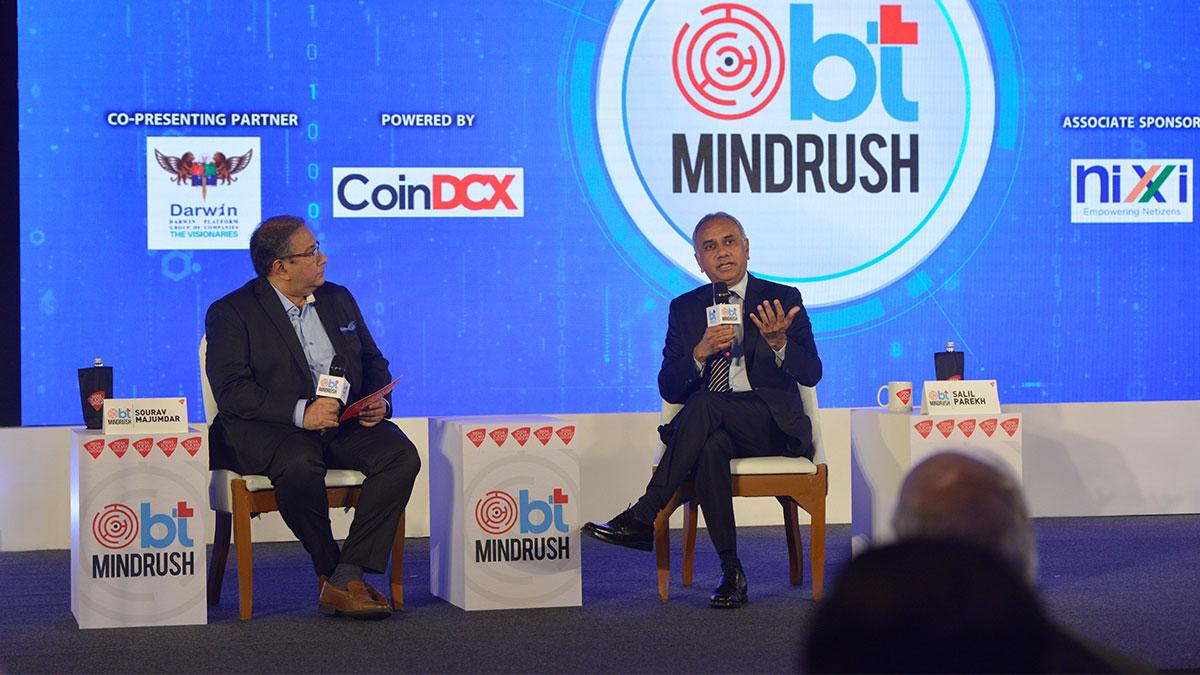 He also added that the Indian companies and the government are leveraging technology more than any other economy of this size. (Image: Rajwant Rawat) He also added that the Indian companies and the government are leveraging technology more than any other economy of this size. (Image: Rajwant Rawat)