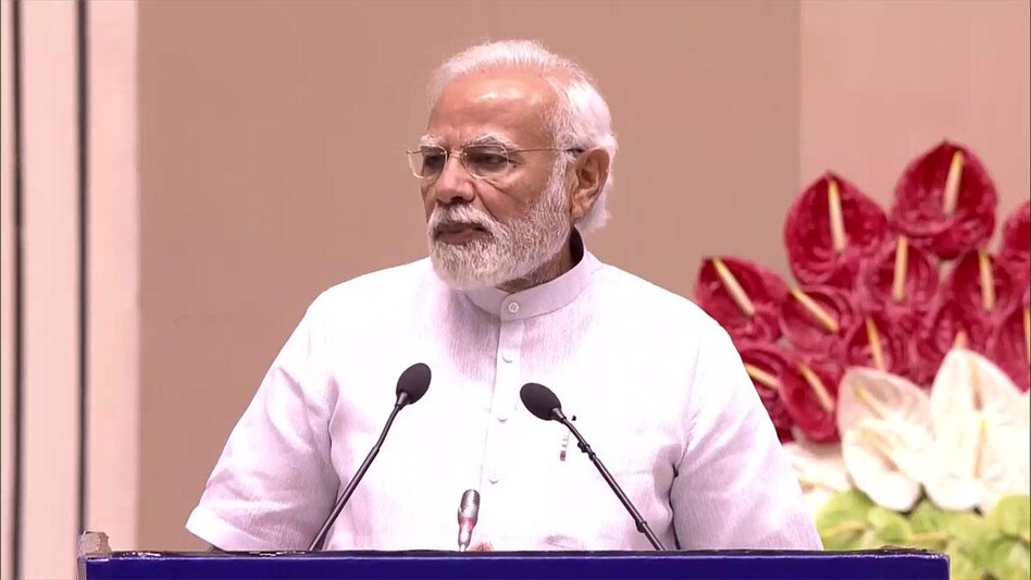 The PM further announced that the government has decided to do away with global tenders for orders up to Rs 200 crore in a bid to promote local production. The PM further announced that the government has decided to do away with global tenders for orders up to Rs 200 crore in a bid to promote local production.