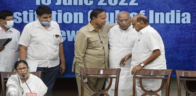 While Banerjee mentioned the names of National Conference chief Farooq Abdullah and Gopalkrishna Gandhi as other alternatives, senior opposition leaders said that the remark was made in ''passing'' and ''not seriously''. (Photo: PTI) While Banerjee mentioned the names of National Conference chief Farooq Abdullah and Gopalkrishna Gandhi as other alternatives, senior opposition leaders said that the remark was made in ''passing'' and ''not seriously''. (Photo: PTI)