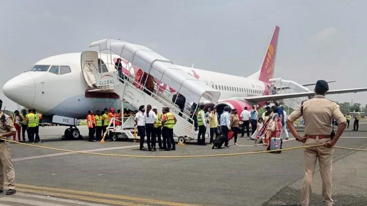 Delhi-bound Spicejet aircraft catches fire soon after take off from Patna airport