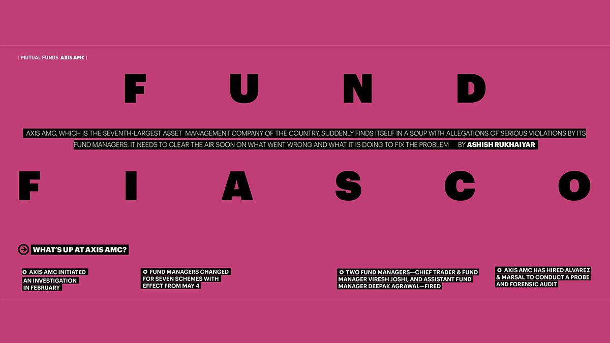 The seventh largest asset management company has suddenly found itself in soup. The seventh largest asset management company has suddenly found itself in soup.