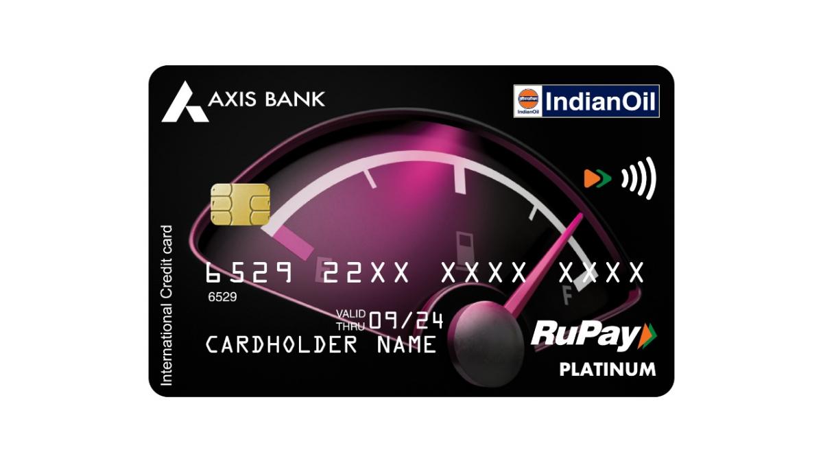 Axis Bank, Indian Oil launch co-branded RuPay contactless credit card Axis Bank, Indian Oil launch co-branded RuPay contactless credit card