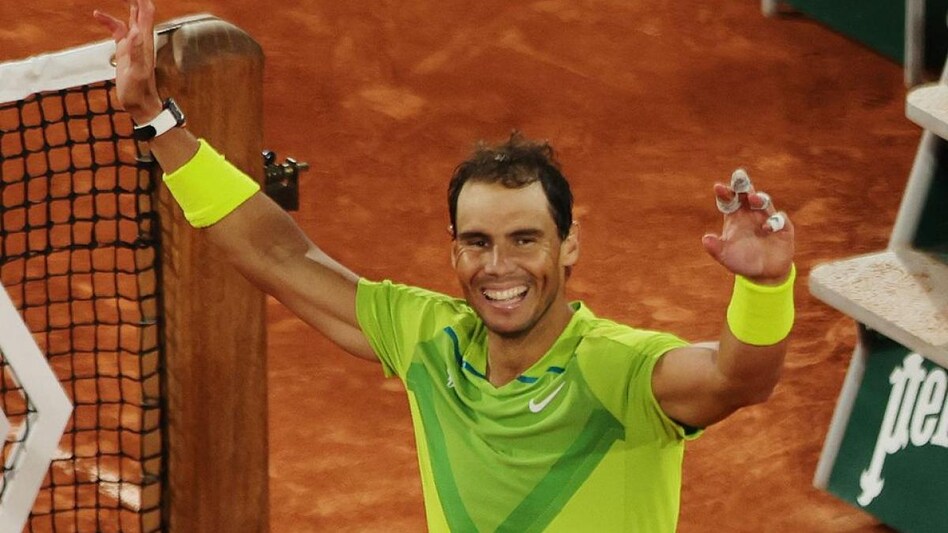 Spain's Rafael Nadal celebrates winning his quarter final match against Serbia's Novak Djokovic (Photo: Reuters) Spain's Rafael Nadal celebrates winning his quarter final match against Serbia's Novak Djokovic (Photo: Reuters)