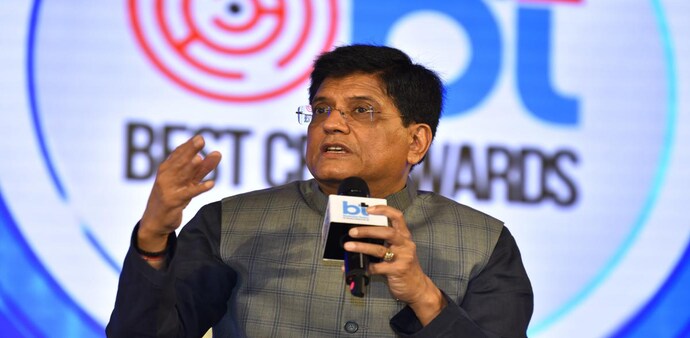 Piyush Goyal, Union Minister of Commerce and Industry, Consumer Affairs, Food and Public Distribution, and Textiles addresses at the Business Today Mindrush 2022 in New Delhi on 24 June, 2022. Photo by Hemant Rawat Piyush Goyal, Union Minister of Commerce and Industry, Consumer Affairs, Food and Public Distribution, and Textiles addresses at the Business Today Mindrush 2022 in New Delhi on 24 June, 2022. Photo by Hemant Rawat