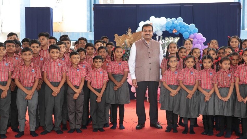 Contribution to help build an equitable, future-ready India, said Gautam Adani on Twitter. (Photo: Gautam Adani Twitter handle) Contribution to help build an equitable, future-ready India, said Gautam Adani on Twitter. (Photo: Gautam Adani Twitter handle)