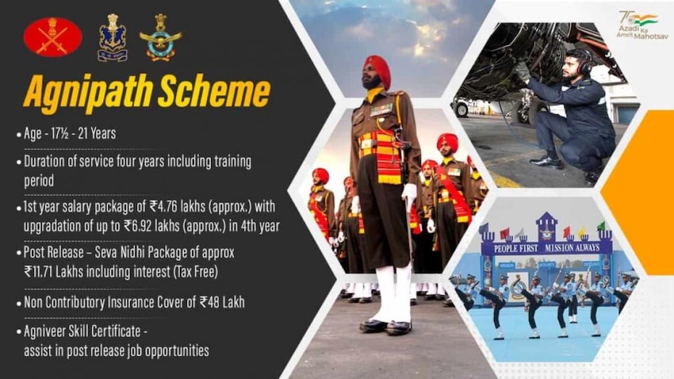 UP Chief Minister Yogi Adityanath had earlier praised the scheme and said it will create a "golden chapter" in Indian military history. UP Chief Minister Yogi Adityanath had earlier praised the scheme and said it will create a "golden chapter" in Indian military history.