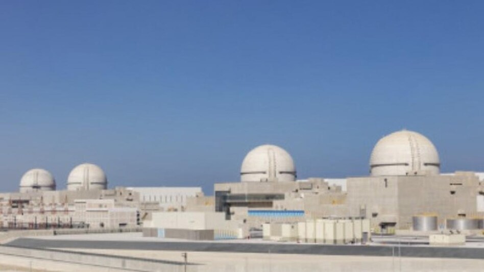 Construction of the unit in Abu Dhabi's Al Dhafra region was completed last year and it is on track to start up and deliver clean electricity in 2023. Photo source: Reuters Construction of the unit in Abu Dhabi's Al Dhafra region was completed last year and it is on track to start up and deliver clean electricity in 2023. Photo source: Reuters