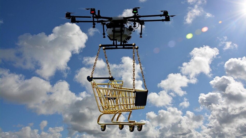 The online retailer said it was working with Federal Aviation Administration (FAA) and city officials for permits. The online retailer said it was working with Federal Aviation Administration (FAA) and city officials for permits.