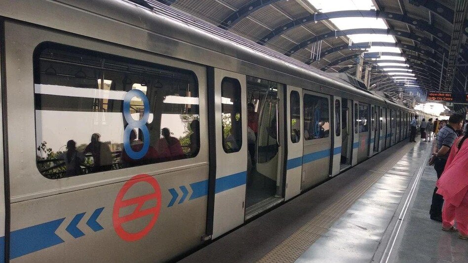 Blue Line services were disrupted thrice over the past four days. Services between Yamuna Bank and Indraprastha stations were affected from 6:35 pm to 8 pm on Monday Blue Line services were disrupted thrice over the past four days. Services between Yamuna Bank and Indraprastha stations were affected from 6:35 pm to 8 pm on Monday