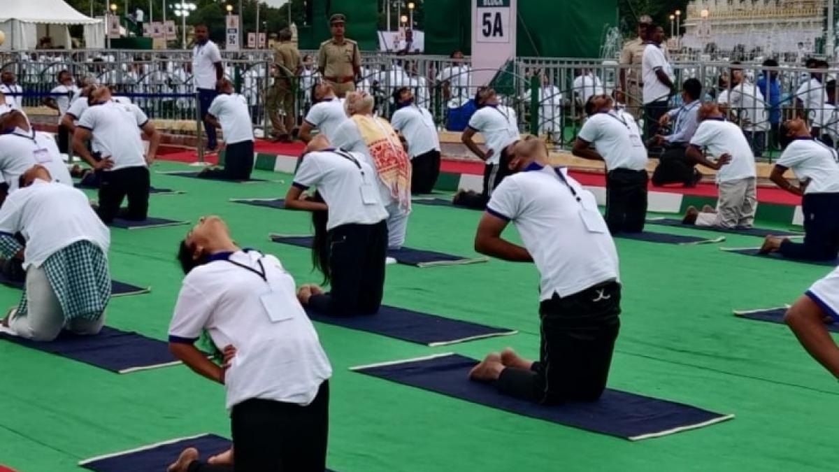 30,000 members of judiciary, SC & HC judges participate in Yoga Day celebrations