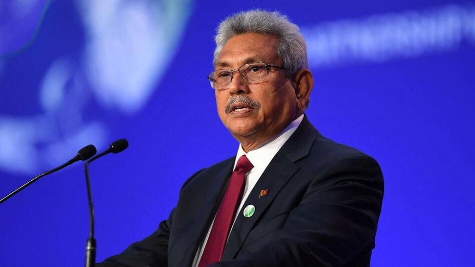 Sri Lanka's President Gotabaya Rajapaksa presents his national statement as a part of the World Leaders' Summit at the UN Climate Change Conference (COP26) in Glasgow, Scotland, Britain November 1, 2021.(Photo: Reuters) Sri Lanka's President Gotabaya Rajapaksa presents his national statement as a part of the World Leaders' Summit at the UN Climate Change Conference (COP26) in Glasgow, Scotland, Britain November 1, 2021.(Photo: Reuters)
