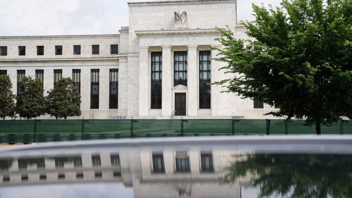 The exterior of the Marriner S. Eccles Federal Reserve Board Building is seen in Washington, D.C., U.S., June 14, 2022 The exterior of the Marriner S. Eccles Federal Reserve Board Building is seen in Washington, D.C., U.S., June 14, 2022