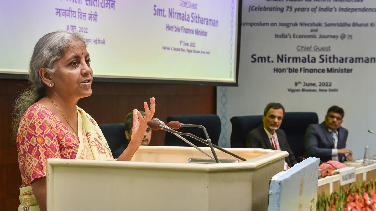 Union Finance Minister Nirmala Sitharaman Union Finance Minister Nirmala Sitharaman