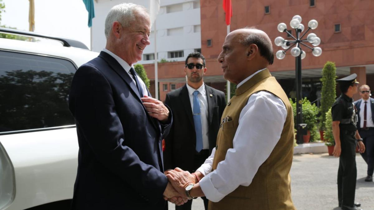 Rajnath Singh meets Israeli defence minister Benjamin Gantz; key issues discussed