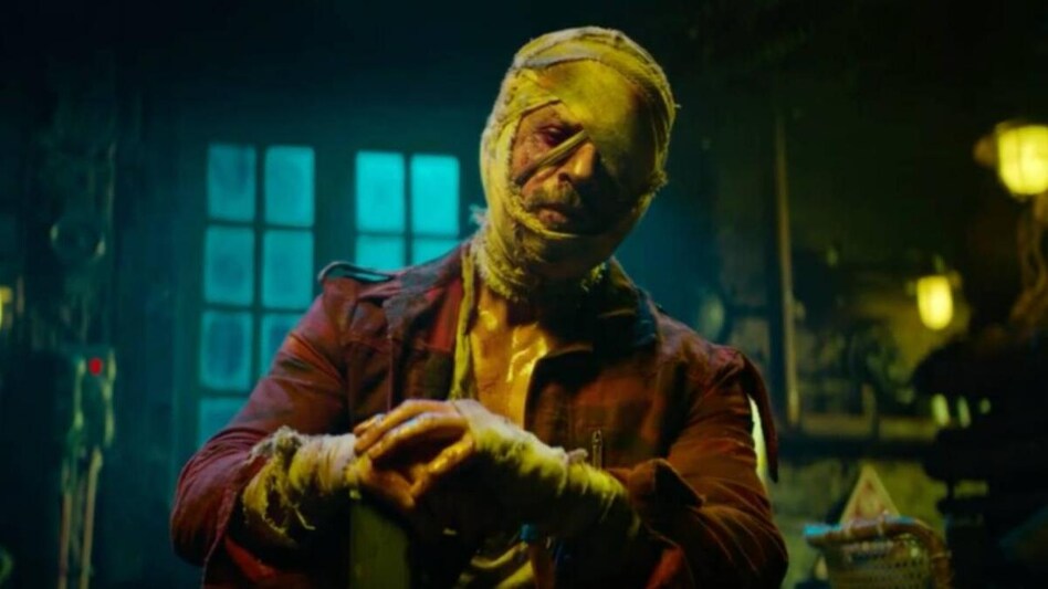 Red Chillies Entertainment, SRK's production house, also released a teaser for the Jawan. Red Chillies Entertainment, SRK's production house, also released a teaser for the Jawan.