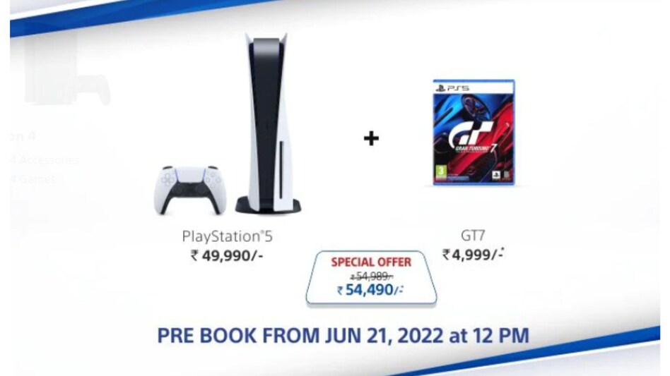 Sony PlayStation 5 re-stock in India again: Price in India, how to pre-book Sony PlayStation 5 re-stock in India again: Price in India, how to pre-book