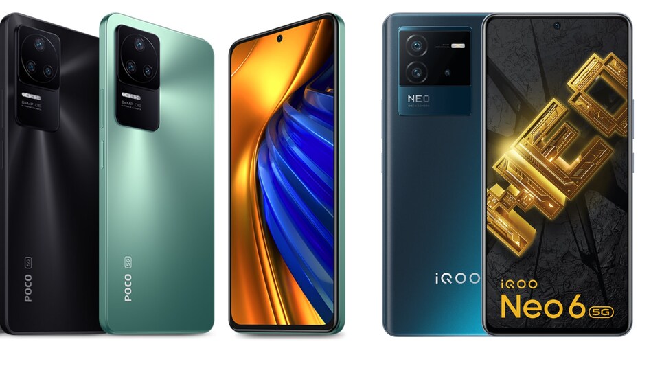 Poco F4 5G vs iQOO Neo 6: Price, specifications and top features Poco F4 5G vs iQOO Neo 6: Price, specifications and top features