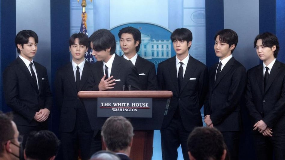 BTS meets Biden, speaks about hate crimes at White House (Photo: Reuters) BTS meets Biden, speaks about hate crimes at White House (Photo: Reuters)