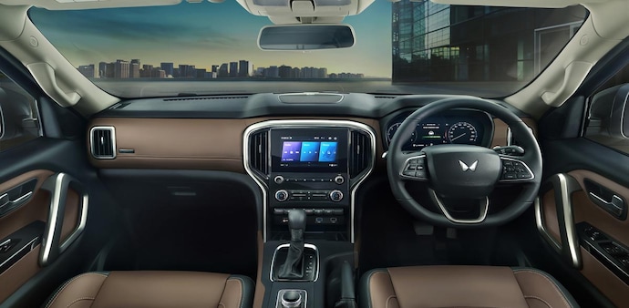 Mahindra has also revealed a number of features that will be included in the vehicle, like the AdrenoX user interface. Mahindra has also revealed a number of features that will be included in the vehicle, like the AdrenoX user interface.