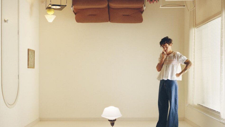 Gucci collaborates with popstar Harry Styles on 'HaHaHa' collection (Image source: AP) Gucci collaborates with popstar Harry Styles on 'HaHaHa' collection (Image source: AP)