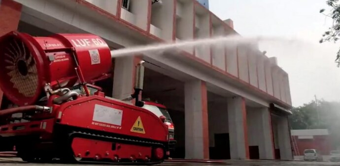 Robots not only extinguish flames but also save the lives of firefighters: DFS Robots not only extinguish flames but also save the lives of firefighters: DFS