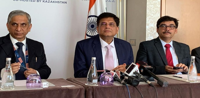 Piyush Goyal at WTO 2022 Piyush Goyal at WTO 2022