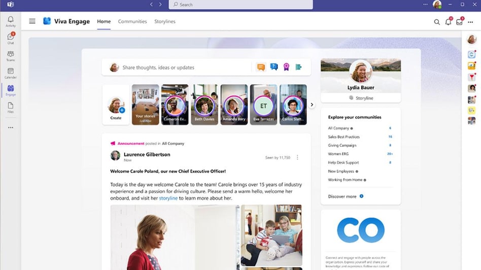 Called Viva Engage, this platform is going to sit inside Microsoft Teams Called Viva Engage, this platform is going to sit inside Microsoft Teams