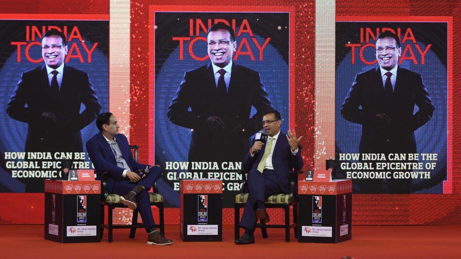 RPSG Group's chairman Sanjiv Goenka in special conversation with Business Today Executive Director Rahul Kanwal. (Photo: India Today) RPSG Group's chairman Sanjiv Goenka in special conversation with Business Today Executive Director Rahul Kanwal. (Photo: India Today)