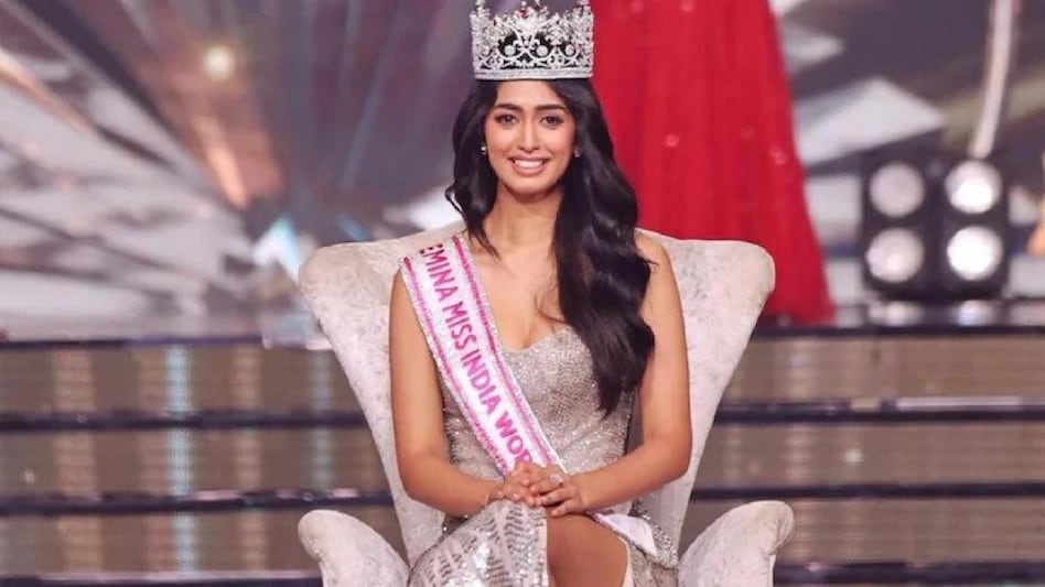 Sini Shetty from Karnataka was on Sunday announced the winner of Femina Miss India World 2022 title Sini Shetty from Karnataka was on Sunday announced the winner of Femina Miss India World 2022 title