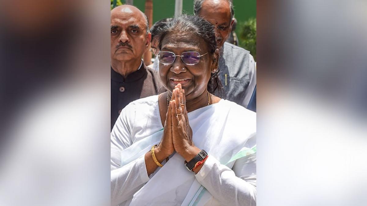 President polls: NDA Candidate Droupadi Murmu leads after first round of counting President polls: NDA Candidate Droupadi Murmu leads after first round of counting