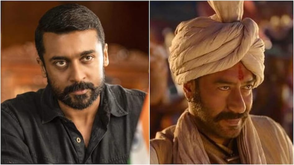 National Film Awards: 'Soorarai Pottru' wins big, Suriya and Ajay Devgn share Best Actor prize National Film Awards: 'Soorarai Pottru' wins big, Suriya and Ajay Devgn share Best Actor prize
