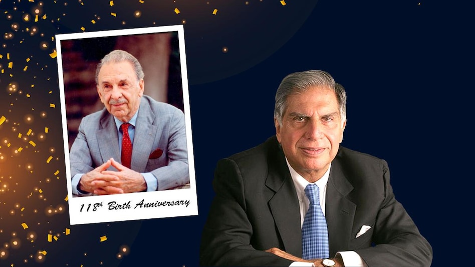 Ratan Tata wishes JRD on his 118th birth anniversary; says ‘his legend will continue’ Ratan Tata wishes JRD on his 118th birth anniversary; says ‘his legend will continue’