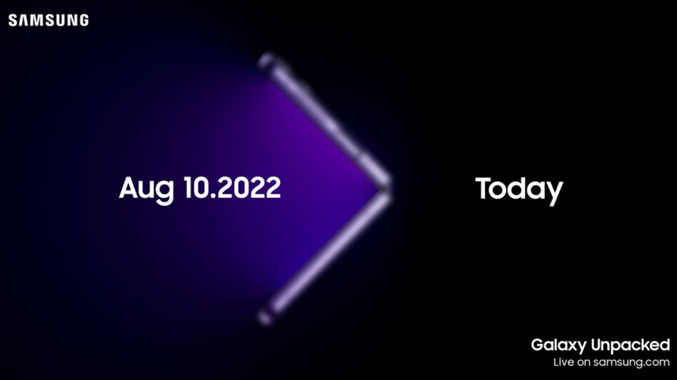 Samsung Galaxy Unpacked 2022 date for Galaxy Z Fold 4, Galaxy Z Flip 4 launch leaked Samsung Galaxy Unpacked 2022 date for Galaxy Z Fold 4, Galaxy Z Flip 4 launch leaked