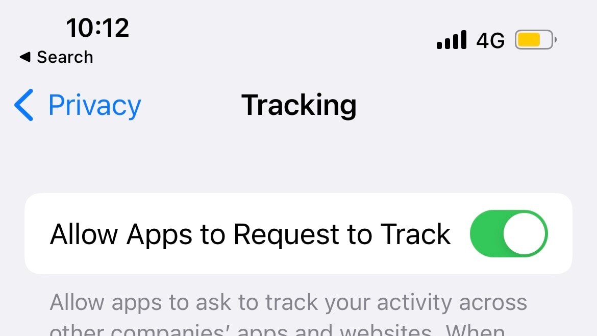 iPhone has a hidden section that displays the list of apps that are tracking you, here is how you can check