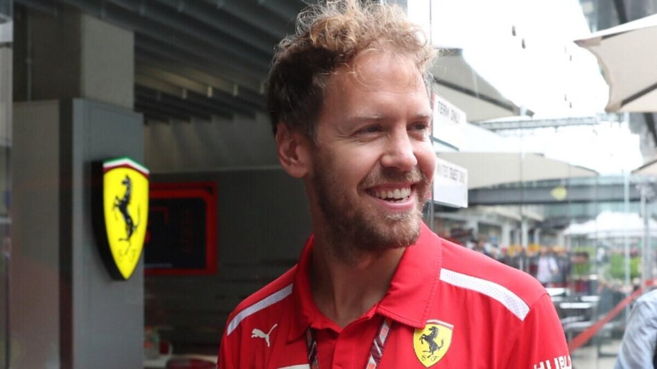 Sebastian Vettel made the announcement ahead of the Hungarian Grand Prix. Sebastian Vettel made the announcement ahead of the Hungarian Grand Prix.